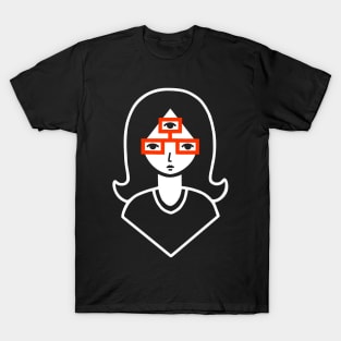 Third Eye Glasses T-Shirt